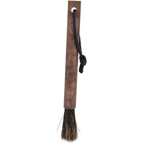 Coffee Grinder Cleaning Brush Wood Handle Natural Bristles Coffee Grinder Brush for Home Kitchen