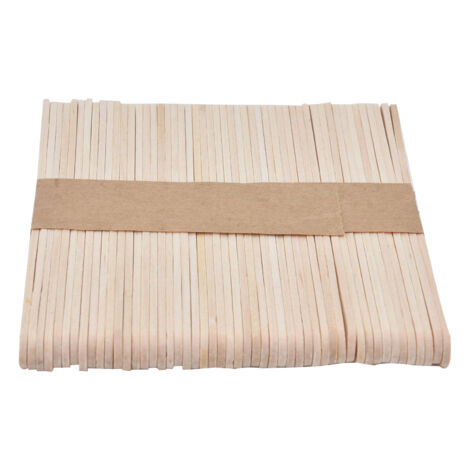 50Pcs Candle Wick Holder Birch Easy Use Reusable Wooden Wax Core Holder for Making Candles114x10mm Single Hole (1/5)