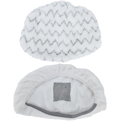 2Pcs Microfiber Mop Cloth Detachable Mop Replacement Pad Fit for Bissell 1940 Steam Mop (1/5)