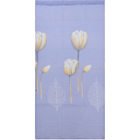 Sheer Curtains INS Style Flower Decoration Filter Light Flowers Sheer Curtains for Living Room Bedroom (1/5)