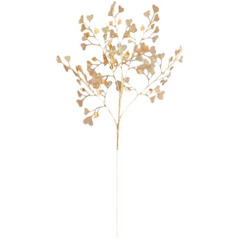 Gold Heart Shaped Artificial Plastic Grass (1/5)