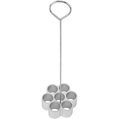 Aluminum Alloy DIY Baking Mold Dessert Beehive Shape Biscuits Donut Mold for Home Cake Shop7‑Hole Large (1/5)