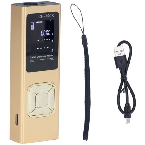 100m Distance Meter Ultrathin Handheld Accurate Electronic Laser Distance Measure Device for Architecture (1/5)