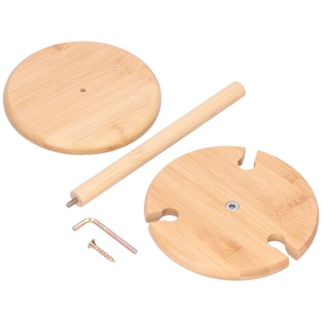 Wine Glass Cup Holder Bamboo Wood Goblet Wine Glass Hanging Drain Rack Living Room Dining Room (1/5)