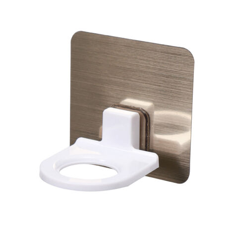 Shower Gel Bottle Holder Self Adhesive Wall Mounted Waterproof PP Soap Liquid Hook for Wall Kitchen Bathroom Toilet (1/4)