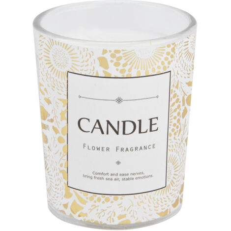 Scented Candle Jar Soy Wax Aromatherapy Candle Home Fragrance Birthday Gift Wedding Table Decoration (1/5)