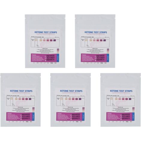 5 Packs Pool Test Strips Fast Detection Easily Read Clear Results Reliable Uric Acid Test Paper for Swimming Pools Spas (1/5)
