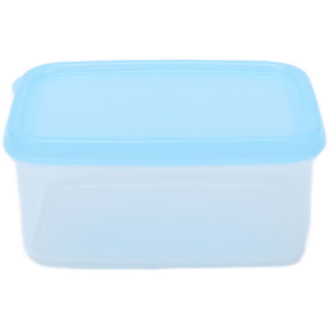 5Pcs Small Food Container Blue Heat Resistant Reusable Mini Airtight Multifunctional Food Box (1/5)