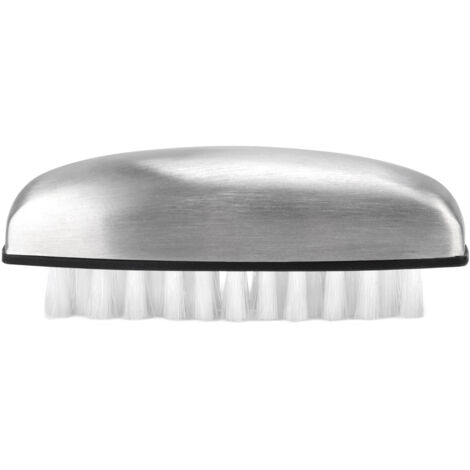 Fruit Vegetable Cleaning Brush 304 Stainless Steel Nylon Wool Multifunction Finger Nail Brush for Kitchen (1/5)