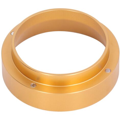 Coffee Dosing Ring with Magnetic Stainless Steel Coffee Powder Dosing Funnel Coffee Machine AccessoriesGold 53mm / 2.1in (1/5)