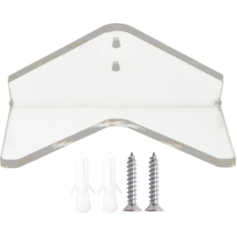 Skateboard Display Rack Stand Transparent Acrylic Wall Mount Hanger Holder for Home Office Use (1/5)