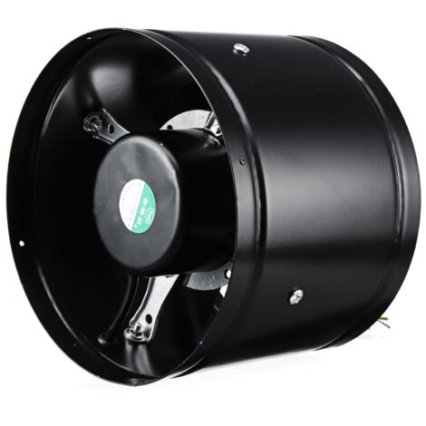 8 Inch Duct Fan Low Noise Exhaust Fans for Kitchen Garage Bathroom Ventilation Blower
