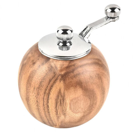 Kitchen Grinder for Salt Pepper Spices Mill with Handle Pepper Spice Seasoning Wooden Mill Grinder Kitchen Tool (1/5)