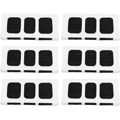 6pcs Refrigerator Air Filter Replacement Carbon Activated Filter Compatible for Frigidaire Paultra2 Refrigerator Reduce Smell (1/5)