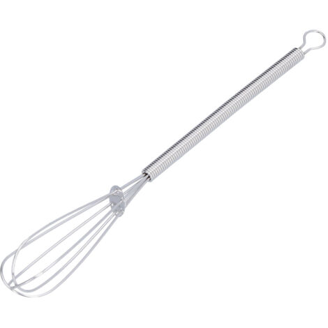 Hand Push Egg Whisk Stainless Steel Home Egg Beater for Beating Blending Whisking Beating Stirring (1/5)