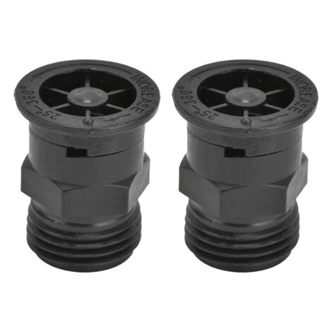 2Pcs Sprinkler Nozzle G1/2 External Thread Plastic Sprinkler Irrigation Garden Lawn Supplies