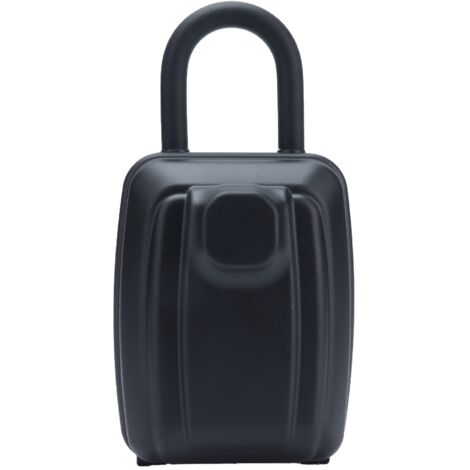 Key Locks Storage Box Large Capacity Safe 4 Digit Combination Wall Mounted Alloy Password Lock (1/5)