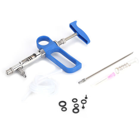 2ml Vaccine Syringe Type C Continuous Syringe Injector for Chicken Pig Sheep Ducks Animal Livestock Supplies (1/5)