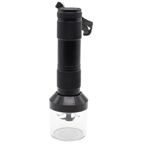 Electric Metal Grinder Flashlight Shaped Aluminum Alloy Herb Grinder Crusher Portable Electric Smart Grinder (1/5)