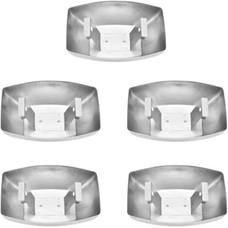 5pcs Range Hood Oil Box Adjustable Stainless Steel Kitchen Range Hood Oil Collecting Cup (1/5)