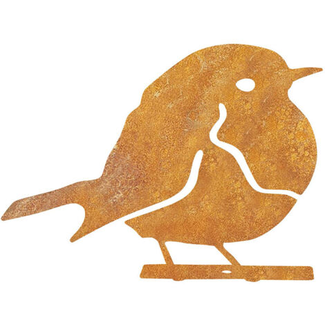 Garden Art Silhouette Bird Shaped Artwork Decoration Garden Metal Animal Outline Silhouette Decorative (1/5)