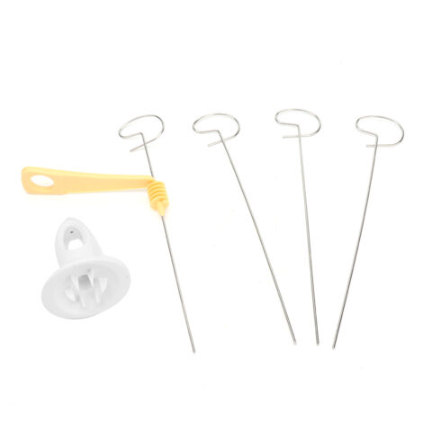 Stainless Steel Potato Cutter Hand Crank Potato Spiral Cutter Kitchen Accessory for Home (1/5)