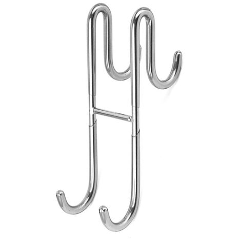 Shower Door Towel Hooks for Bathrooms Double Sided Glass Shower Hooks Over The Frameless Glass Shower Door Hook Bath Hook (1/5)