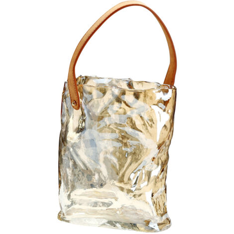 Handbag Vase Original Color Glass Vase Fish Tank Glass Vase Handmade Vase (1/5)