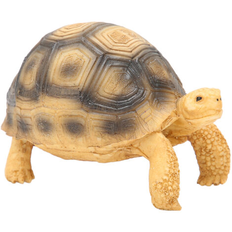 Tortoise Ornament Pet Animal Figurine Resin Home Decoration for Fish Tanl Aquarium (1/5)