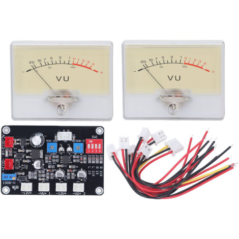 High Accuracy Power Amplifier VU Meter Preamplifier Audio Level Meter with Driver Board
