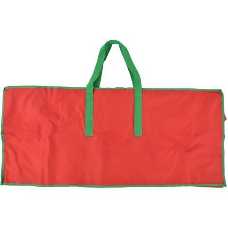 Christmas Tree Storage Bag Bright Red Protective Safe Reliable Durable Portable Organizer for Home (1/5)