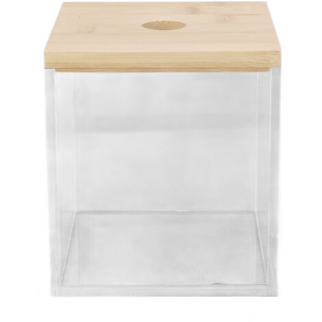 Clear Acrylic Coffee Capsule Holder Box with Lid Storage Box for Coffee Shop for Home (1/5)