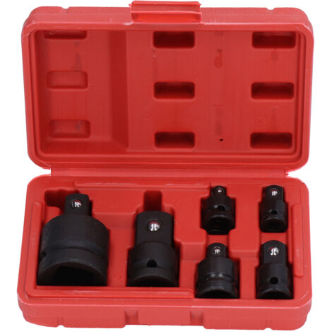 Socket Adapter Set Chrome Tangsten Steel 1 3/4 1/2 3/8 1/4 Drive Impact Adapter for Home Maintenance (1/5)