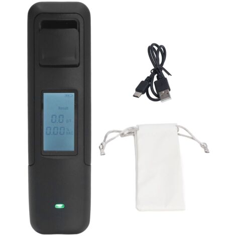 Alcohol Breathalyzer Contactless Design High Accuracy Blowing Type Easy Operation Breath Alcohol Tester (1/5)