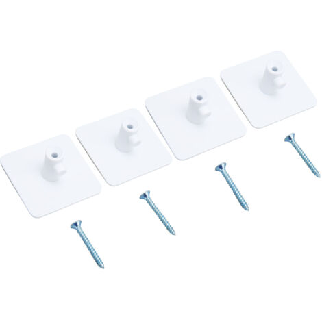 Stand Mixer Attachment Holders Vertical Hanging Type Quadrate White Mixer Attachments Accessories Holder for Kitchen (1/5)