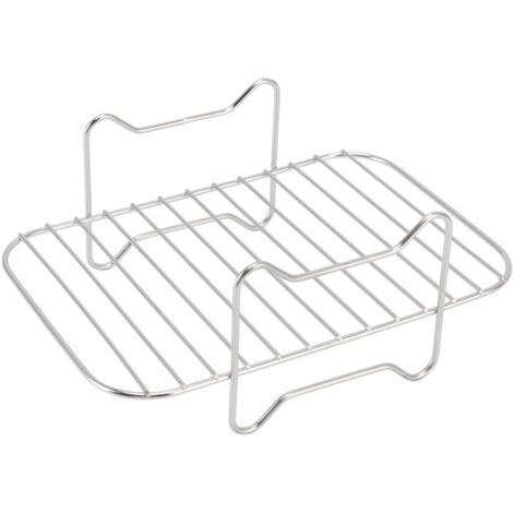 Fryer Stainless Steel Rack Multi Purpose Cooking Baking Grilling Rack Fryer Accessories for Ninja Foodi DZ201 401 (1/5)