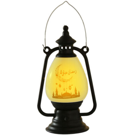 Ramadan Lamp Eid Electronic Candle Candlestick Wind Lamp for Home Party Decoration (1/5)