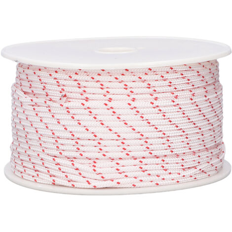 Nylon Rope Chain Saw Start Wear Resistant Strong Nylon Cutter Rope for Lawn Mower Engine4mm (1/5)