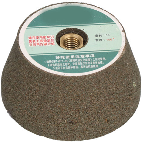 Grinding Wheel Strong Stability Good Grinding Effect High Removal Rate Angle Grinder Grinding Head for Industry100 Mesh (1/5)
