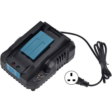 DC18RC 14.4V 18V 3A Li Ion Battery Charger Durable Power Tools Battery Charger AccessoryUK Plug 110‑220V (1/5)