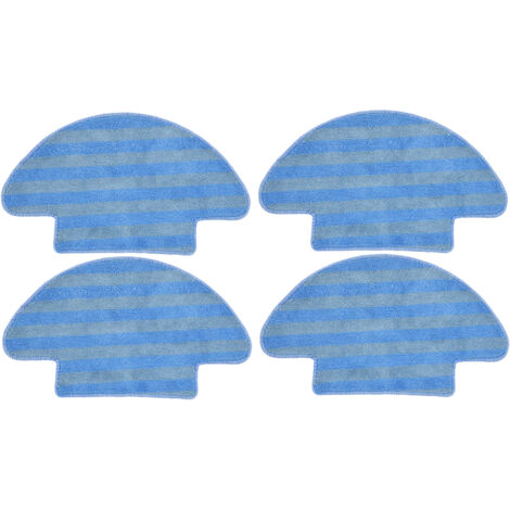 4pcs Vacuum Mop Cloth Soft Fiber Replacement Parts Robot Cleaner Cloth Pads for Conga 950 (1/5)