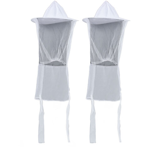 2pcs Beekeeper Protective Hat Beekeeping Protector Hat with Breathable Mesh for Fishermen Hunters Hikers Campers (1/5)