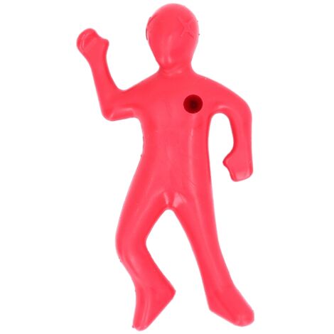 Red Human Shape Pen Holder Plastic Funny Pencil Holder Desk Ornaments for Office Household Decoration (1/5)