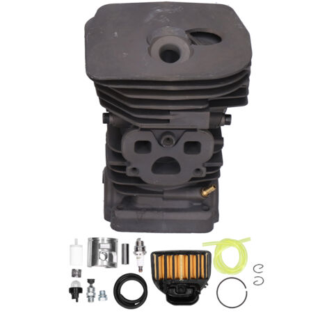 47mm Chainsaw Cylinder Piston Air Filter Relief Valve Set Replacement Fit for Husqvarna 455 460 (1/5)