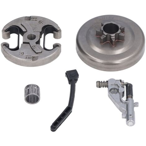 7 Teeth Clutch Drum Oil Pump Kit 17x30mm Gear Iron High Accuracy for Husqvarna 455 460 Chainsaw (1/5)