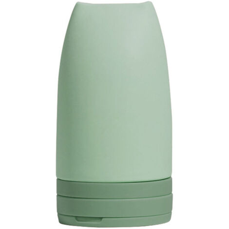 Travel Bottle Silicone Sub Portable Leak Proof for Shampoo Lotion Shower Gel Large Green (1/5)