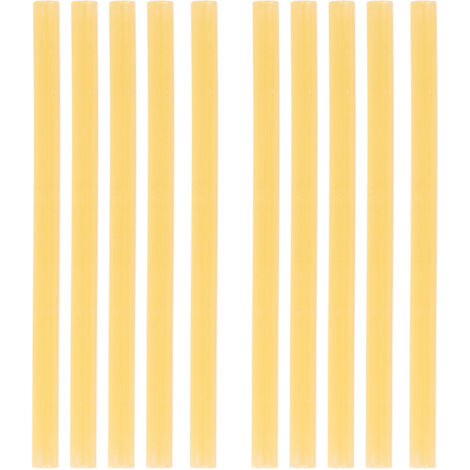 10Pcs Hot Melt Glue Stick 11x200mm Strong Adhesion High Strength Glue Adhesive Sticks for Glue Guns Above 60WYellow (1/5)