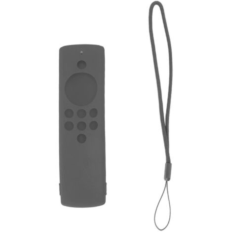 Silicone Remote Protective Cover Washable Remote Control Case Shockproof Remote Protector for Fire TV Stick Lite Dark Grey