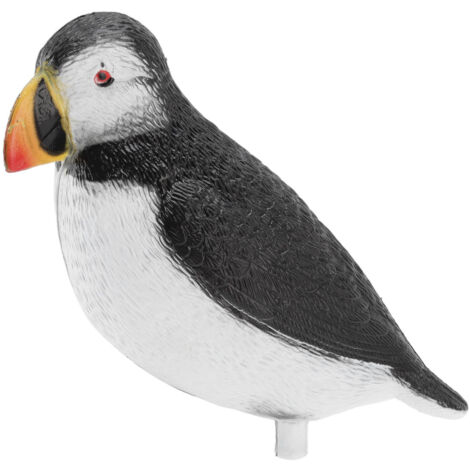 Seabird Figurine Lifelike Vivid Hand Carved Plastic Seabird Sculpture Outdoor Garden Patio Home Decoration (1/5)