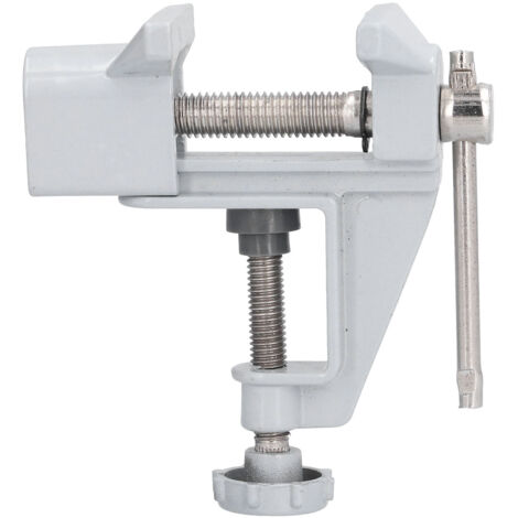 Bench Vise Small Aluminum Alloy Multifunctional Professional Vice Clamp for Garden Woodworking (1/5)